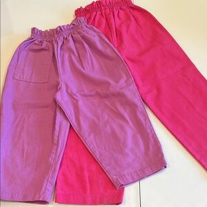 Healthtex - vintage, 4,‎ pink and purple pants bundle